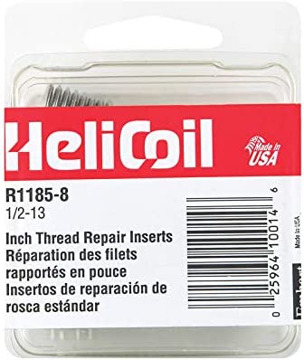 HeliCoil R1185-8 1/2-13 Inch Thread Repair Inserts 6pk