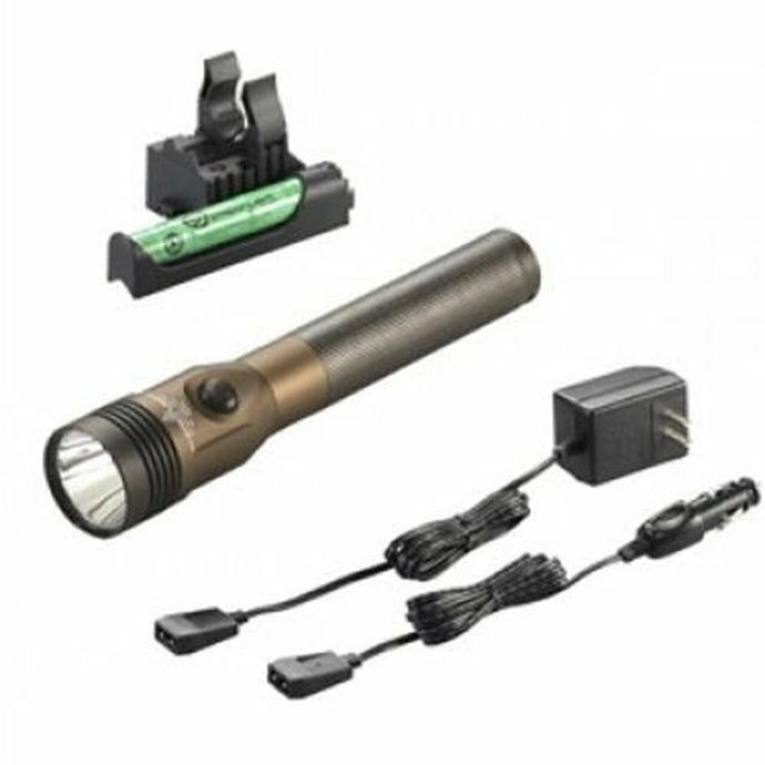 Streamlight 75691 Stinger LED Rechargeable Flashlight Kit MUD BROWN