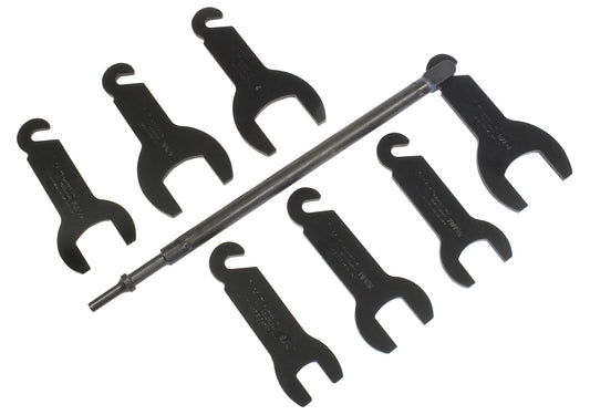 Lisle 43300 7pc Pneumatic Fan Clutch Wrench Set
