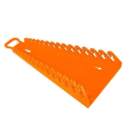 Ernst 5157 15 Tool "Gripper" Reverse Wrench Organizer Rack ORANGE