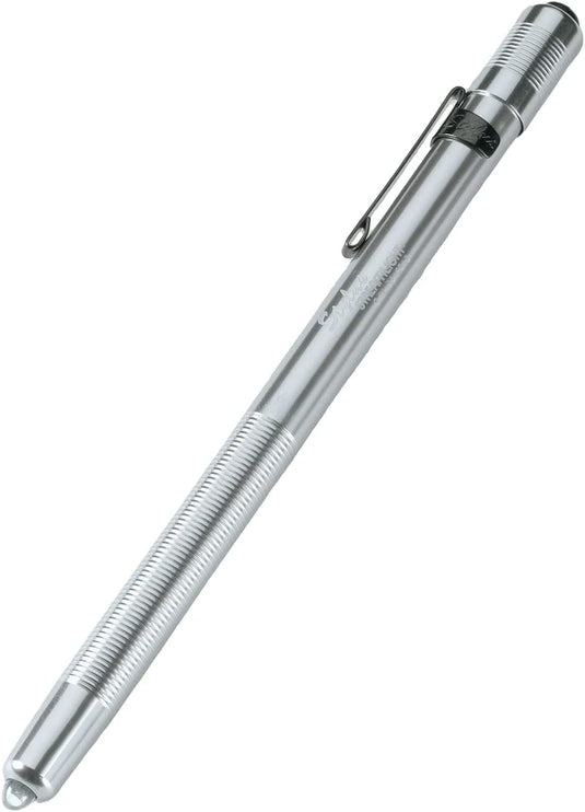 Streamlight 65012 Stylus LED Penlight w/ Silver Tube & White Light