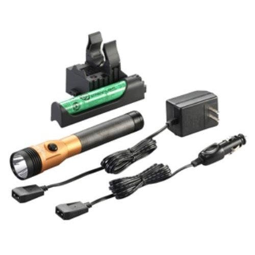 Streamlight 75480 Stinger LED HL Rechargeable Flashlight Kit ORANGE