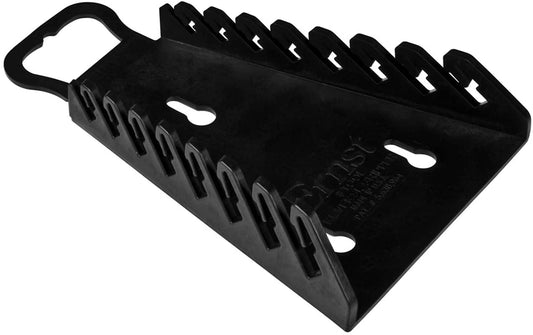 Ernst 5147 8-Tooth Reverse "Gripper" Wrench Organizer BLACK