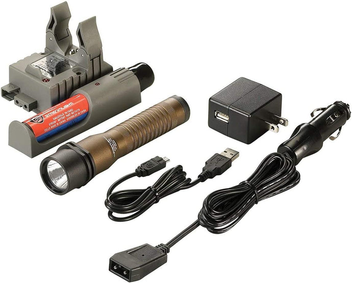 Streamlight 74367 Strion LED Rechargeable Flashlight Kit BROWN