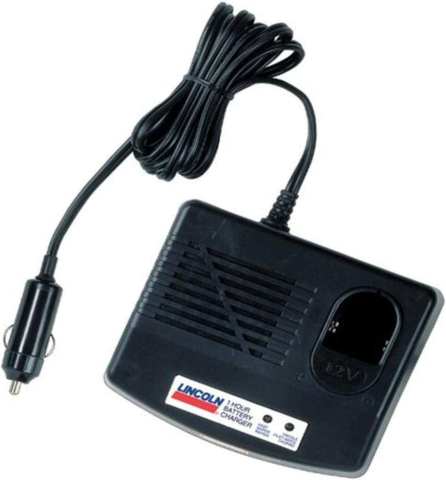 Lincoln 1215 PowerLuber 12V to 12V DC Field Charger (Works w/ 1201 Battery)