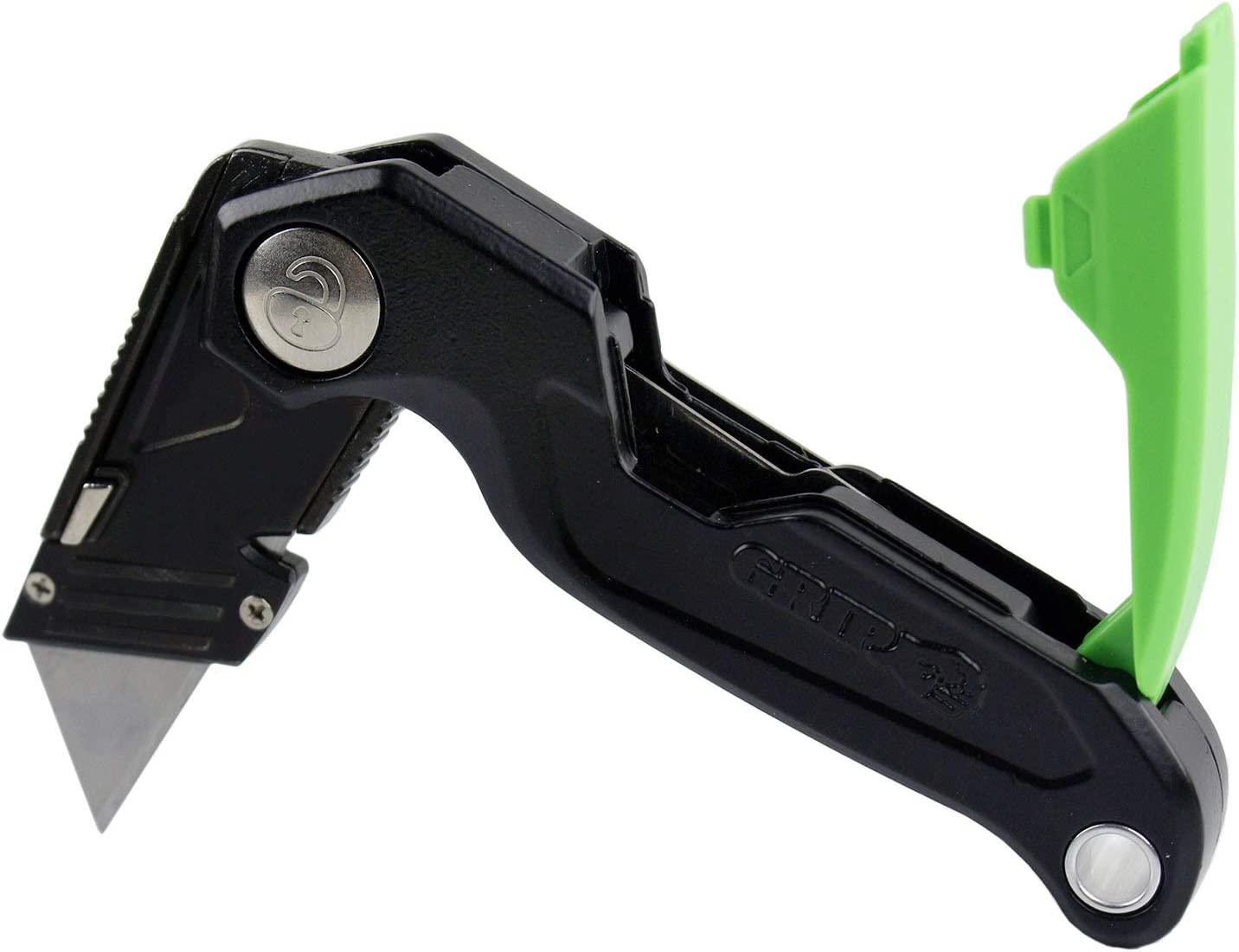 GRIP 46010 Folding Utility Knife Box Cutter 11 Bonus Blades – CBM Tools