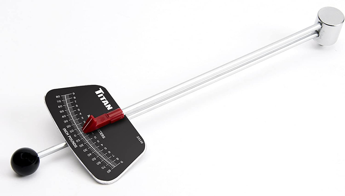 Titan 23140 1/4in. Drive Beam Type Torque Wrench
