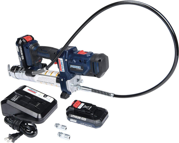 Lincoln 1886 20V 2-Speed Lithium-Ion Power Luber 1 Battery Kit