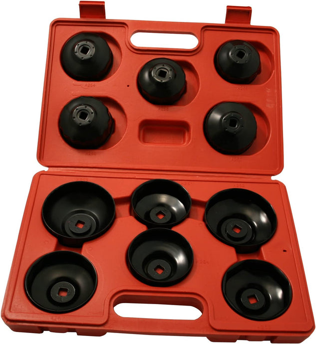 CTA Tools 096950 11pc Cap-Type Oil Filter Wrench Set