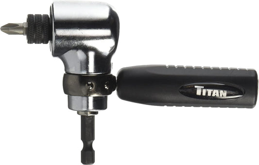 Titan 16235 1/4" Right-Angle Drill Attachment Adapter