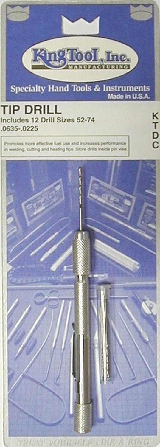 Load image into Gallery viewer, King Tool KTDC 12pc Tip Drill Set #52-74
