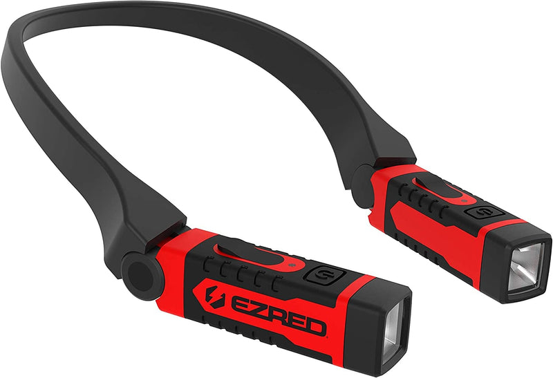 Load image into Gallery viewer, EZ Red NK15 ANYWEAR 300 Lumen Mechanics Rechargeable Neck Lights Red, Green, Orange
