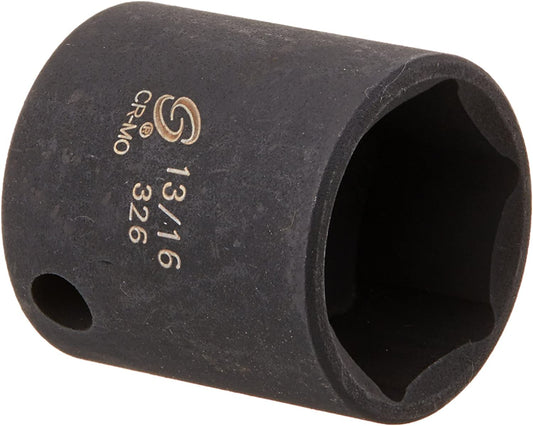 Sunex 326 3/8" Drive 6 Point 13/16" Impact Socket
