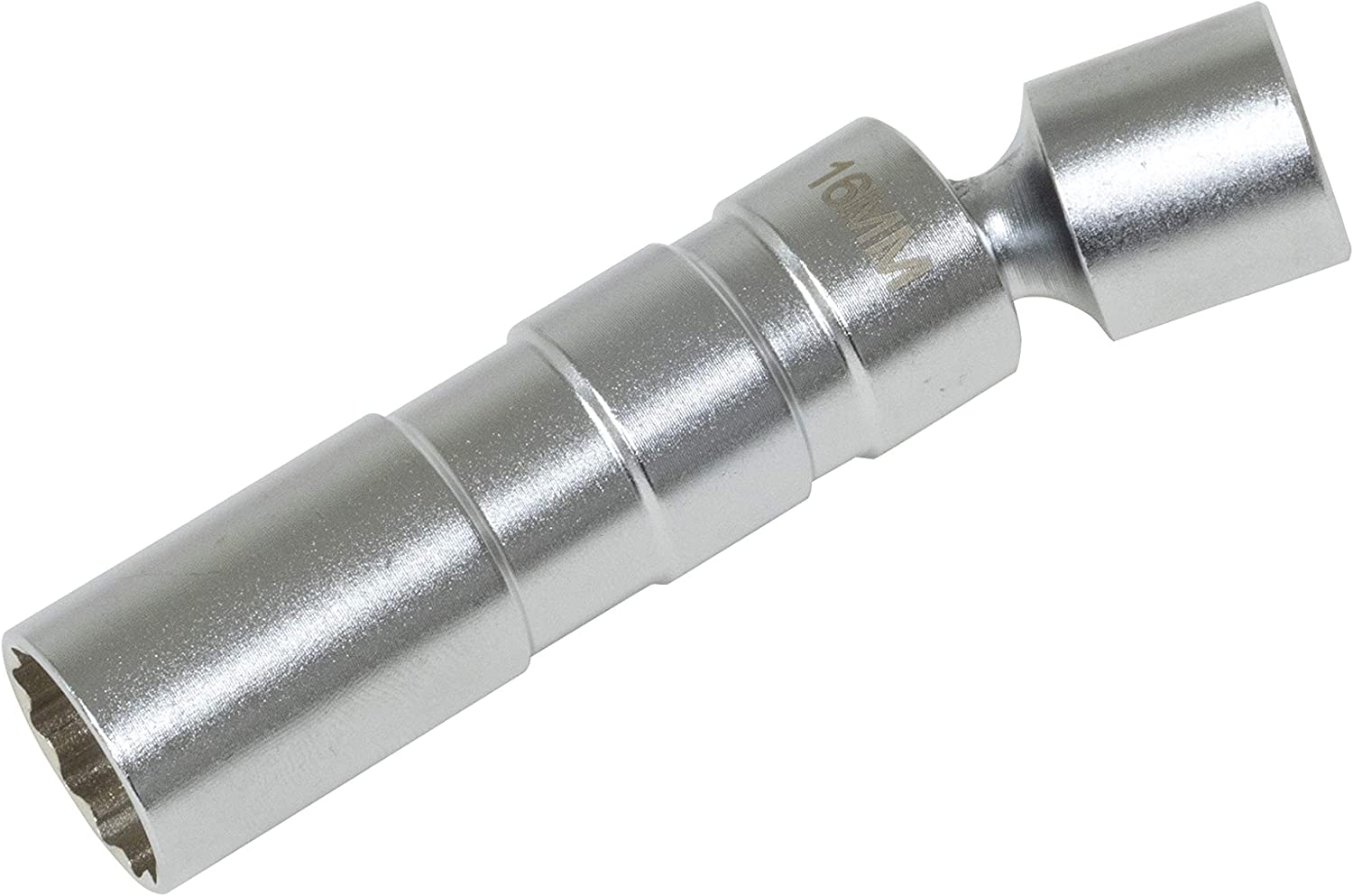 Lisle 63070 3/8" Dr. 16mm 12pt Swivel Spark Plug Socket