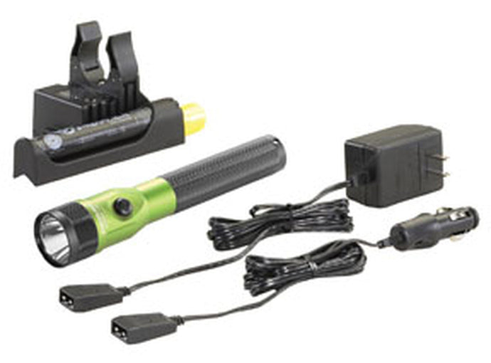 Streamlight 75636 Stinger LED Rechargeable Flashlight Kit LIME GREEN