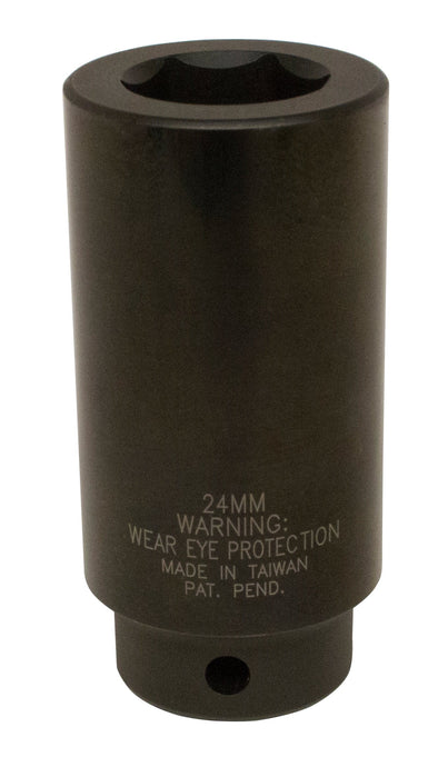 Lisle Tools 77070 24mm Harmonic Balancer Impact Socket For GM LS Engines