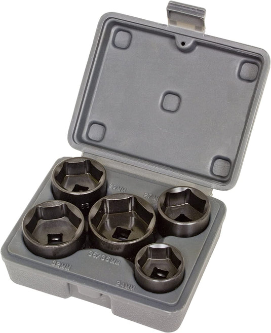 Lisle 13300 5pc Filter Socket Set