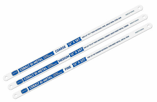 Century 04424 12"x24T Cobalt Bi-Metal Hacksaw Blade