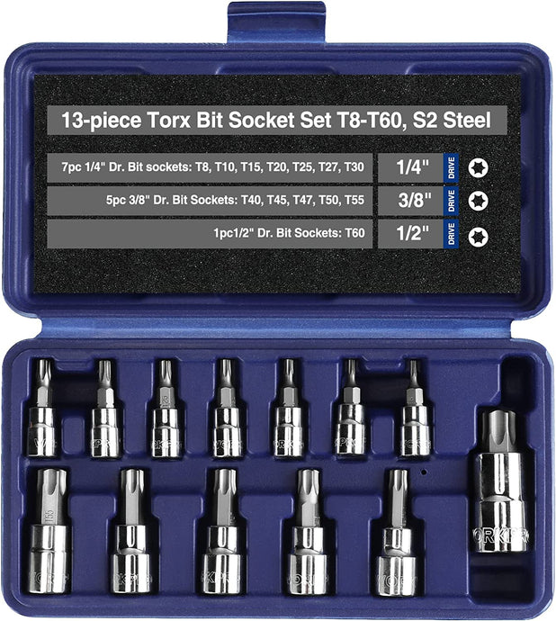 OTC 6118 7pc T-Handled Torx Set