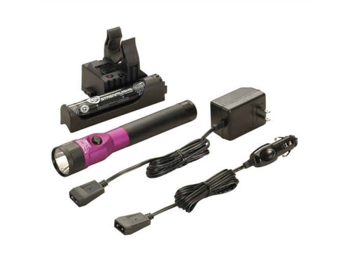 Streamlight 75648 Stinger LED Rechargeable Flashlight Kit PURPLE