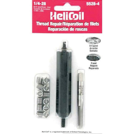 HeliCoil 5528-4 1/4-28 Inch Fine Thread Repair Kit
