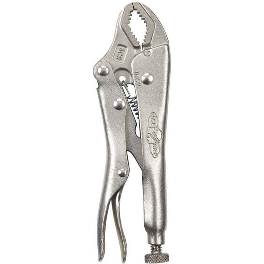 Vise-Grip 5CR 5" Long, 1-1/8" Jaw Capacity Curved Jaw Locking Pliers