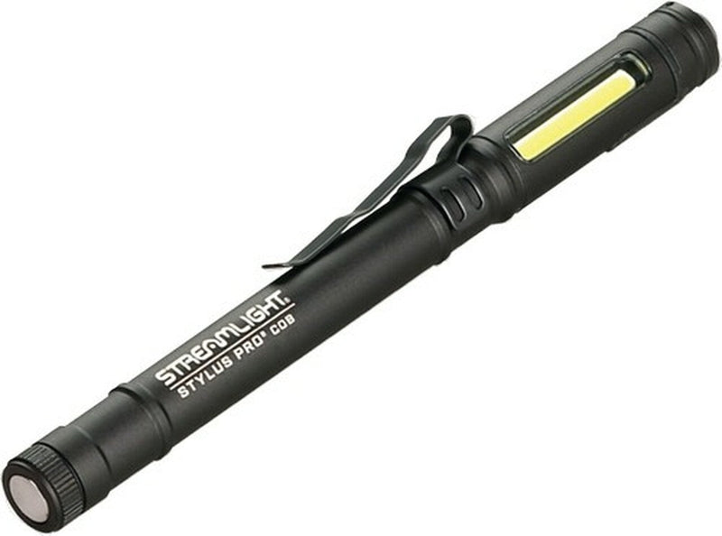 Load image into Gallery viewer, Streamlight 66700 Stylus Pro COB LED USB Rechargeable Pen Light BLACK
