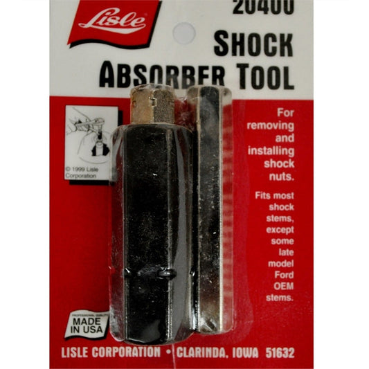 Lisle 20400 Shock Absorber Remover - Installer Tool for Shock Nuts