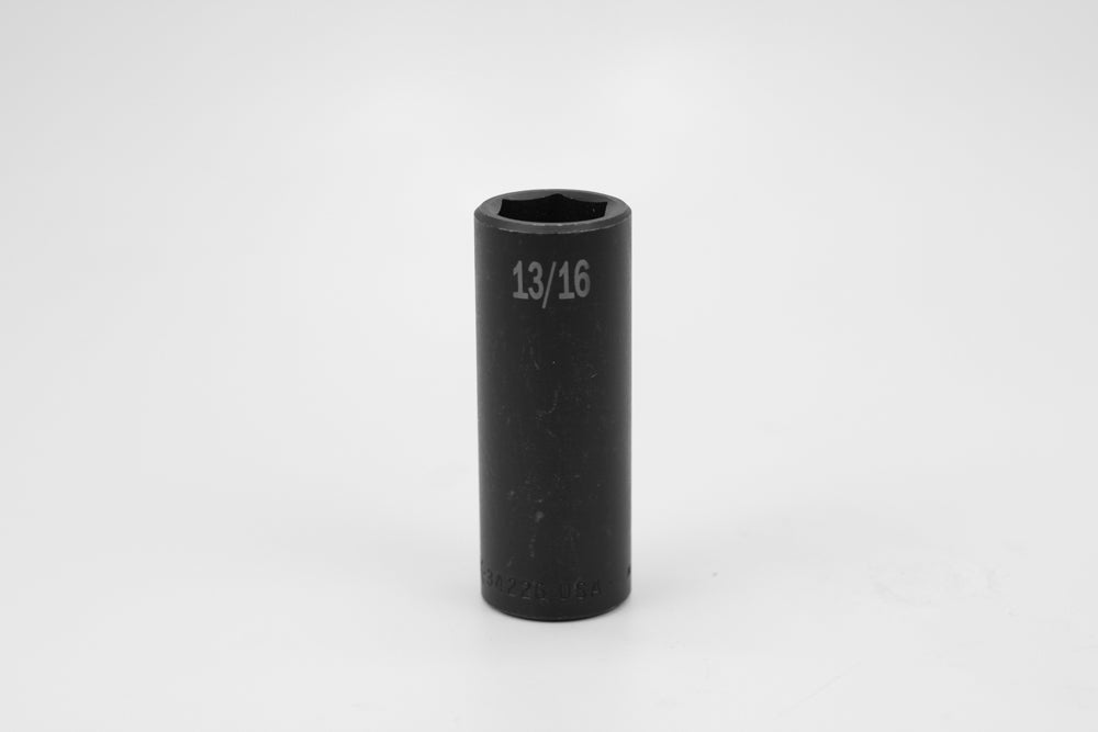 SK Hand Tools 34226 1/2" Dr. 13/16" 6pt Deep Fractional Impact Socket