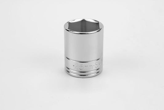 SK Hand Tools 48225 1/2" Dr. 25mm 6pt Standard Metric Chrome Socket
