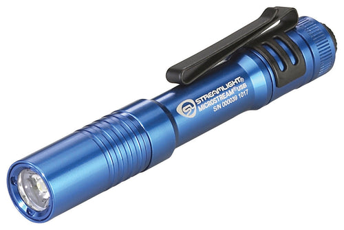 Streamlight 66603 MicroStream Rechargeable USB LED Clip-On Pen Light BLUE
