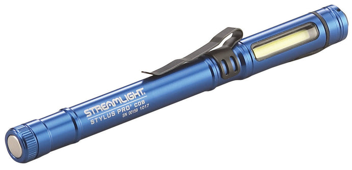 Streamlight 66706 Stylus Pro COB LED USB Rechargeable Pen Light BLUE