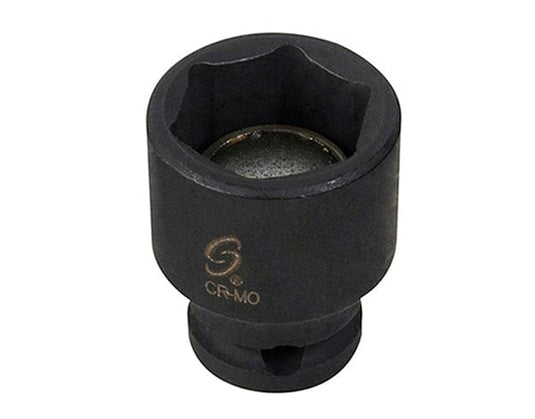 Sunex 814MG 1/4" Drive 6 Point 7/16" Magnetic Impact Socket