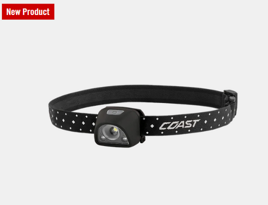 Coast FL1R Rechargeable 300 Lumen Ultralight Micro Headlamp