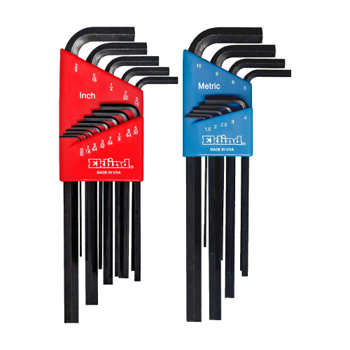 Load image into Gallery viewer, Eklind 10222 13pc SAE and 9pc Metric L-Key Allen Wrench Sets - USA MADE
