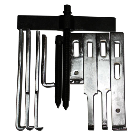 V8 Tools 4210 10 Ton Chrome Plated Straight Bar Puller Set