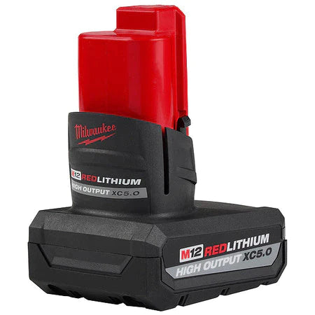 Milwaukee 48-11-2450 M12 REDLITHIUM HIGH OUTPUT XC5.0 Battery Pack