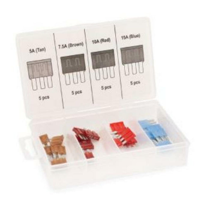 Titan 45224 20 pc. 3-Blade Micro Fuse Assortment