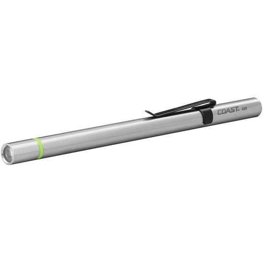 Coast Products 19648 A9R Rechargeable Penlight SILVER