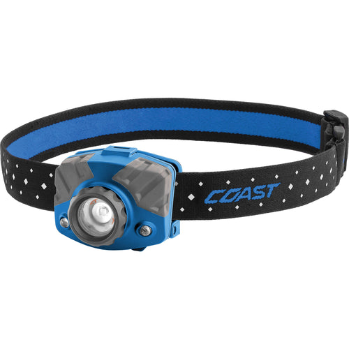 Coast Products 20617 FL75R Rechargeable Pure Beam Focusing Headlamp BLUE