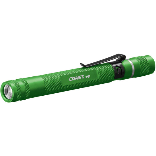 Coast Products 21519 HP3R LED USB Rechargeable Penlight GREEN