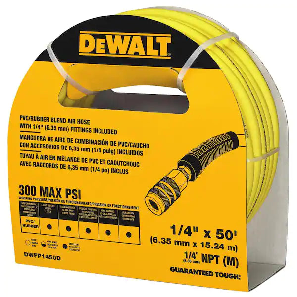 Dewalt DWFP1450D 50 ft. x 1/4 in. Air Hose