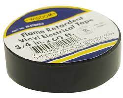 Wisdom 28-ET60UL 3/4" x 60' Vinyl Electrical Tape