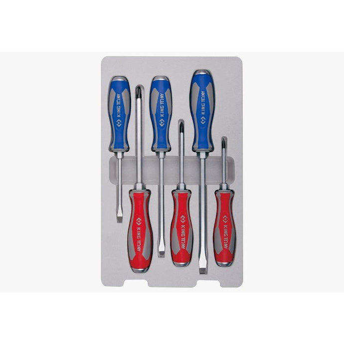 KT Pro 30206MR 6pc Go Thru Screwdriver Set