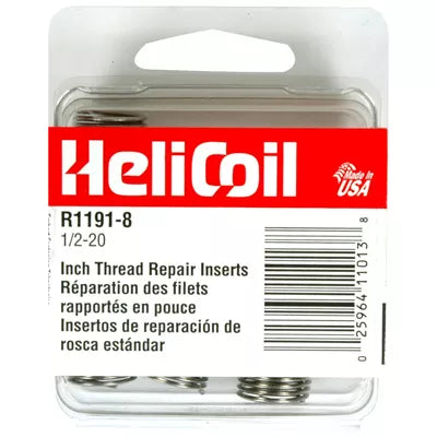 HeliCoil R1191-8 1/2-20 Inch Thread Repair Inserts 6pk