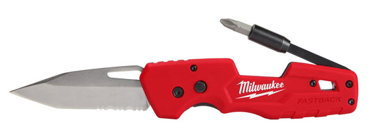 Milwaukee 48-22-1540 Fastback 5-In-1 Press & Flip Folding Knife