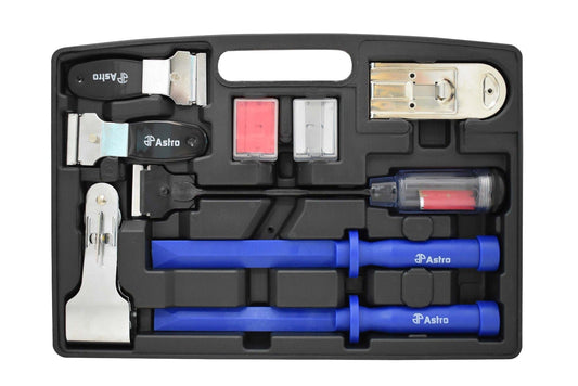 Astro Pneumatic 45027 27 Piece Scraper Set with Razors and Non-Marring Scrapers