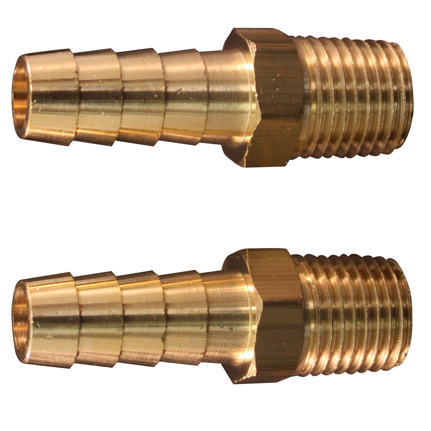 Milton S-602 1/4" MNPT 3/8" I.D. Brass Hose End Fitting