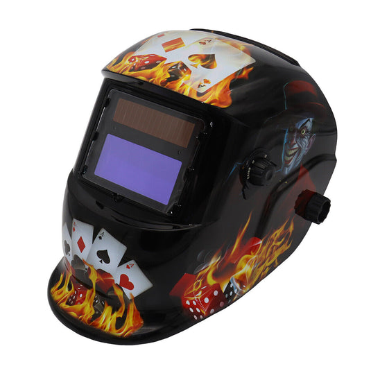 GRIP 85200 (Joker) Flames Auto Darkening Welding Helmet Adjustable