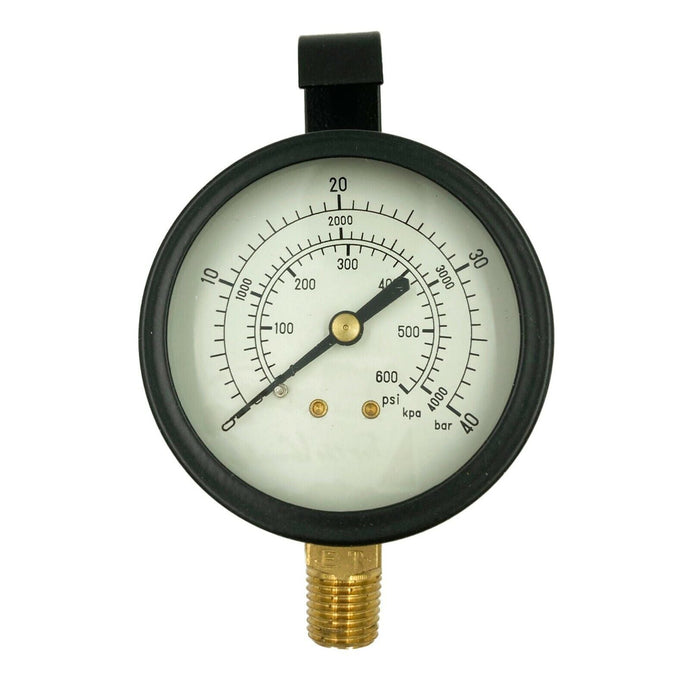 Tool Aid 34501 0-600psi Pressure Gauge with kpa and bar